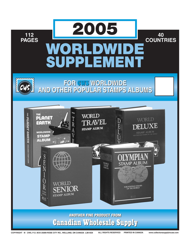 CWS WORLDWIDE SUPPLEMENTS – MADE IN CANADA FOR COLLECTORS WHO DEMAND MORE image
