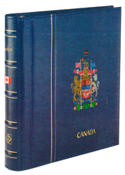 Prestigious Lighthouse Preprinted Album of CANADA -- now RED or BLUE albums - BLUE Album I: 1851-1985 image