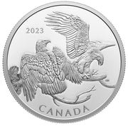 2023 $30 FINE SILVER COIN - THE STRIKING BALD EAGLE image 0