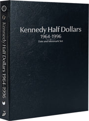 Whitman Prestige Coin Albums - KENNEDY HALF DOLLARS 1964-1996 BLACK image