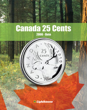 Sharp! LIGHTHOUSE VISTA COIN ALBUMS. - VISTA Coin Book Canada 25 Cents Vol. 3 (2000-2016) image