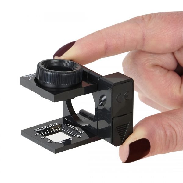 LT-10 Lighted Linen Test magnifier featuring 11.5x power 15mm lens. image 5