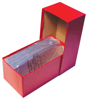 Large Size Currency Box - Red image 0