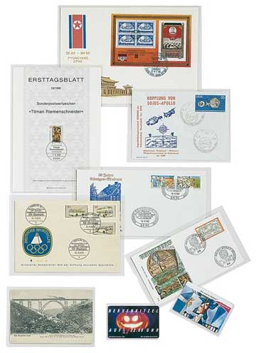 LINDNER COVER &amp; POSTCARD PROTECTORS image 0