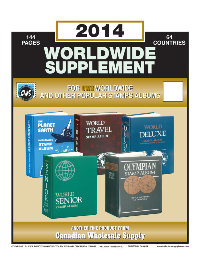 CWS WORLDWIDE SUPPLEMENTS – MADE IN CANADA FOR COLLECTORS WHO DEMAND MORE image