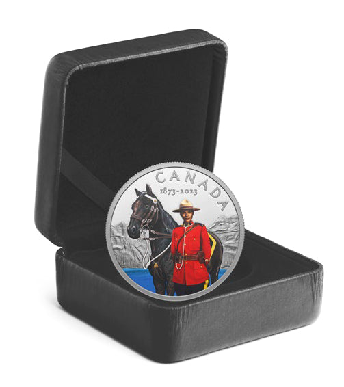 2023 $20 FINE SILVER COIN - 150TH ANNIVERSARY OF THE RCMP image 2