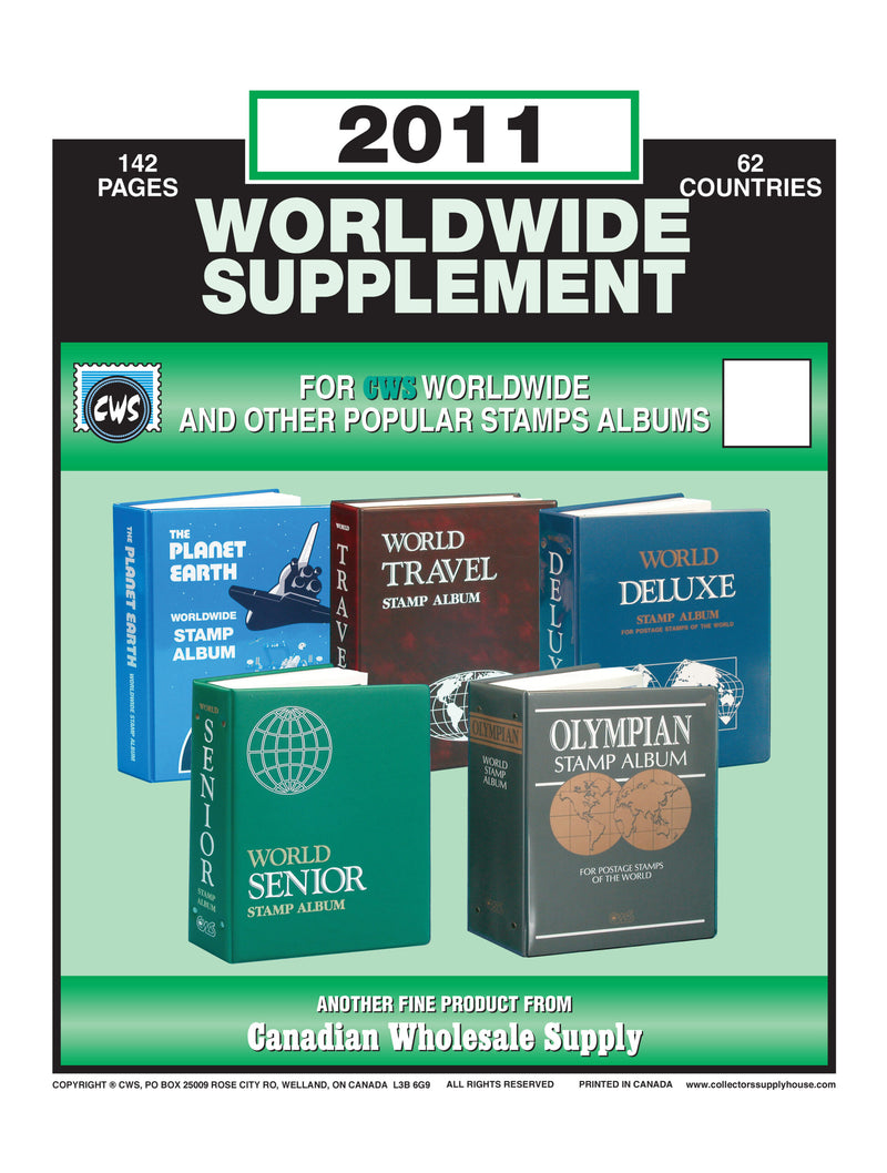 CWS WORLDWIDE SUPPLEMENTS – MADE IN CANADA FOR COLLECTORS WHO DEMAND MORE image