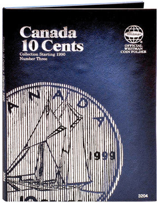 WHITMAN CANADIAN COIN FOLDERS - 10 CENTS NO. 3 image
