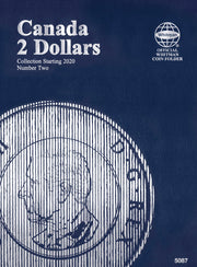 WHITMAN CANADIAN COIN FOLDERS - TWO DOLLARS NO. 2 image
