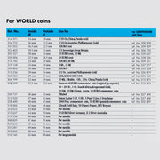 Coin capsules - 10 per pack - for World coins - image 0