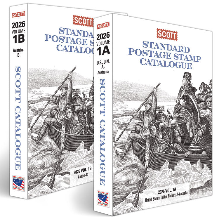 2026 SCOTT STANDARD CATALOGUES - 2026 VOLUME 1 - US & COUNTRIES A-B image