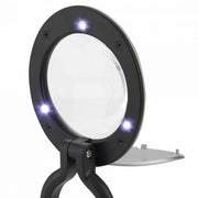 LM-10 DeskBrite™ Mini Magnifier & Desk Lamp great for any workplace image 2