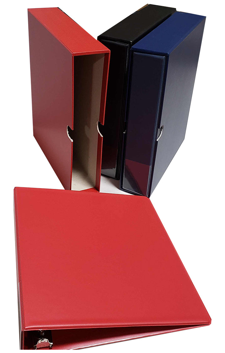 Sturdy, Canadian-made binder and slipcase fits all regular binder pages, including Vario pages image 2