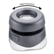 LH-40, VersaLoupe™ LED -- 10x LED lighted, dual lens stand magnifier image 4