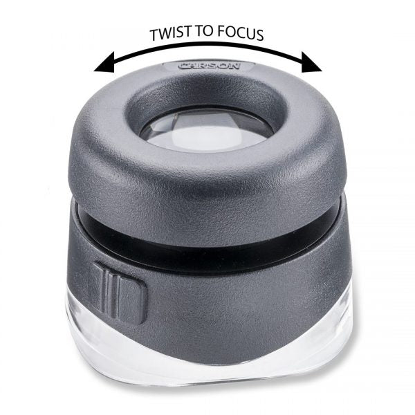 LH-40, VersaLoupe™ LED -- 10x LED lighted, dual lens stand magnifier image 4