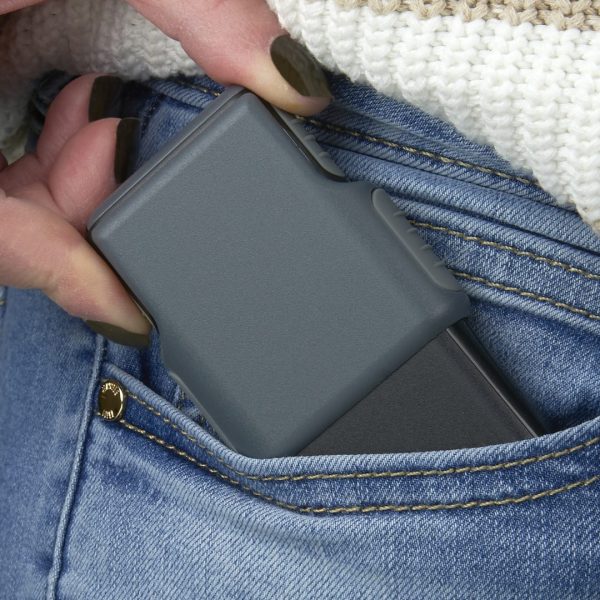 PO-55, MiniBrite™ pocket magnifier - a compact, 5x power, slide-out magnifier with a protective plastic sleeve image 5