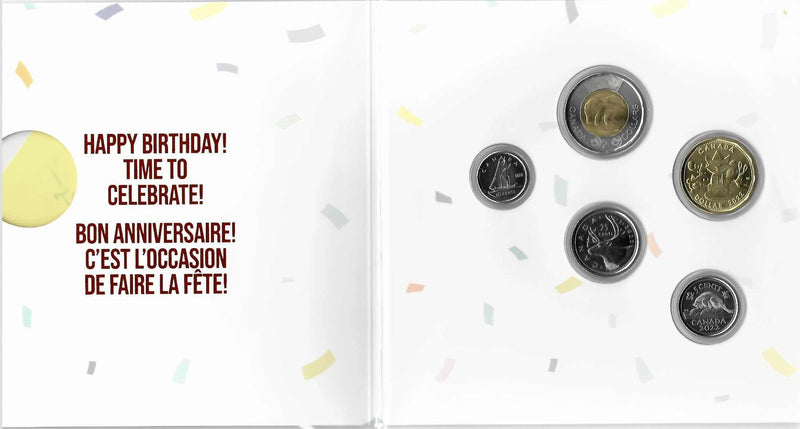 Birthday Coin Gift Card Sets  -- 2022 and prior image 1