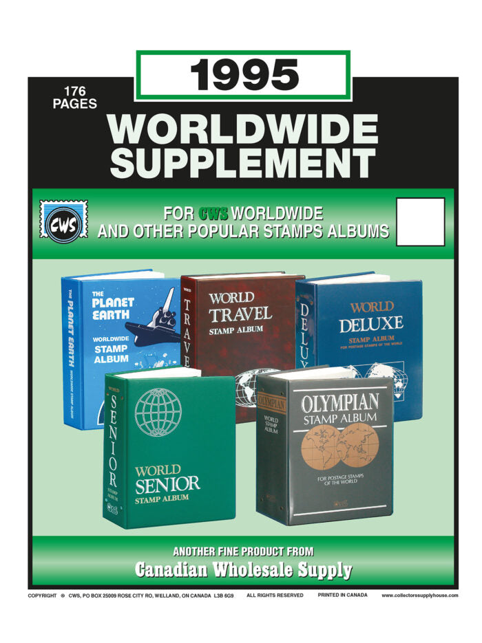 CWS WORLDWIDE SUPPLEMENTS – MADE IN CANADA FOR COLLECTORS WHO DEMAND MORE image