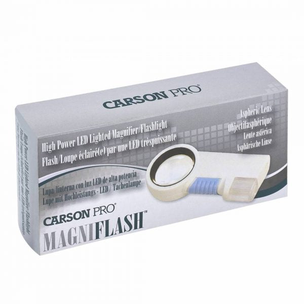 CARSON PRO CP-40 MagniFlash™ magnifier - 11x aspheric, LED lighted magnifier/flashlight image 5