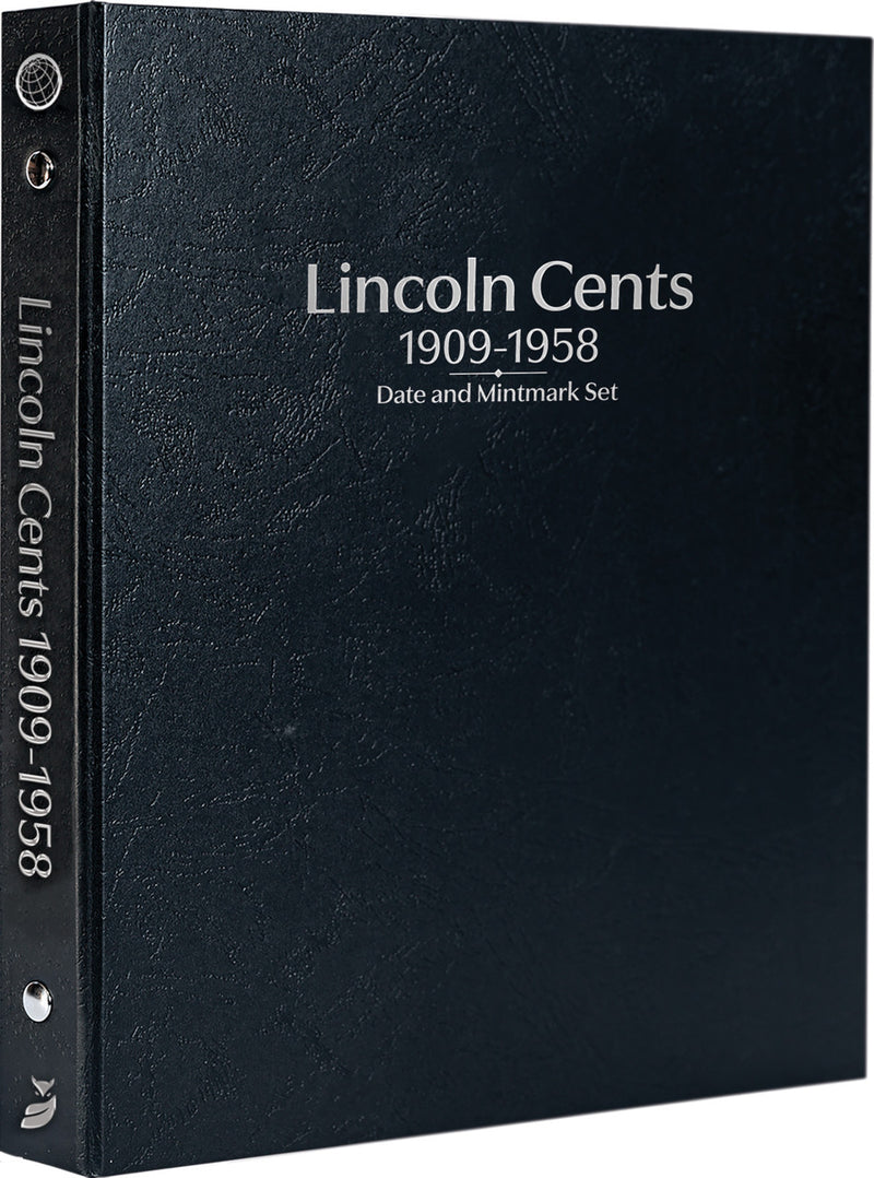 Whitman Prestige Coin Albums - LINCOLN CENTS 1909-1958 BLACK image