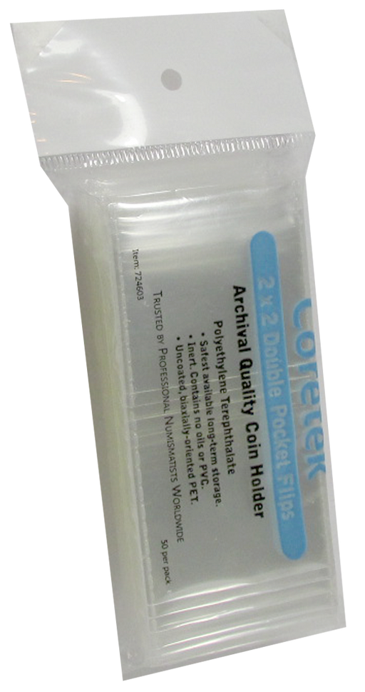 Coretek 2x2 Museum-Grade Holder - 100% PURE PET image 0