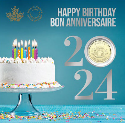 Birthday Five-Coin Gift Card Set 2024 image 0