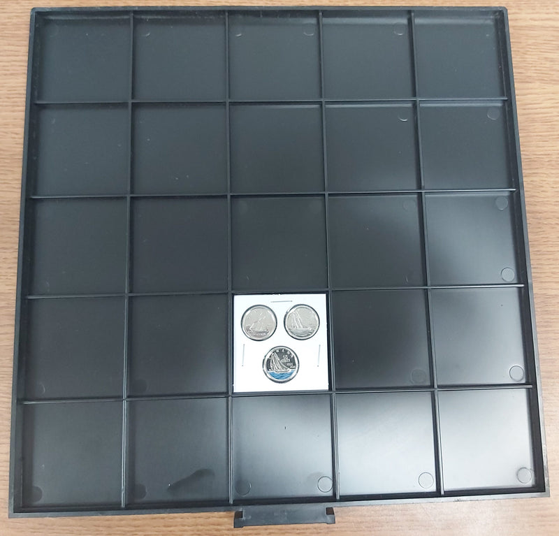 Coin Tray to hold 25 2x2 u-do-its or Quadrums image 0