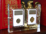 GLORIFIER SERIES - PCGS &amp; NGC ACRYLIC HOLDERS - NGC DOUBLE image