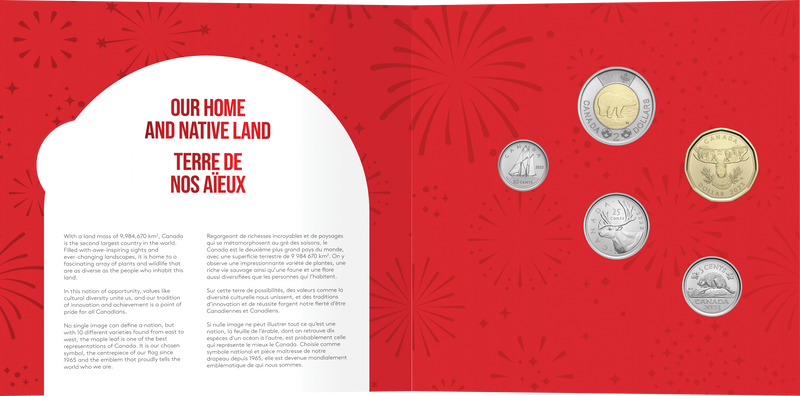 O Canada Five-Coin Gift Card Set (2023) image 1