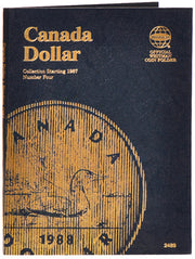 WHITMAN CANADIAN COIN FOLDERS - DOLLARS NO. 4 image