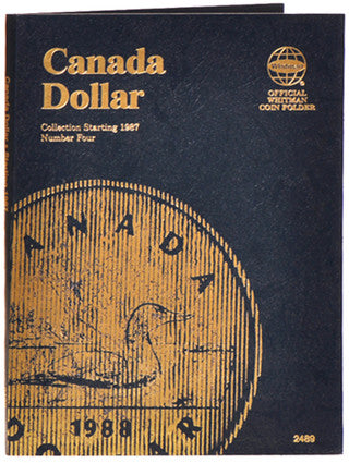 WHITMAN CANADIAN COIN FOLDERS - DOLLARS NO. 4 image