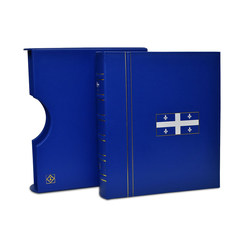 CANADA, ONTARIO AND QUEBEC GRANDE ALBUMS WITH 'EXCLUSIVE' BONUS FACT SHEET IN ENGLISH OR FRENCH - QUEBEC GRANDE ALBUM WITH BONUS FACT SHEET FRENCH image