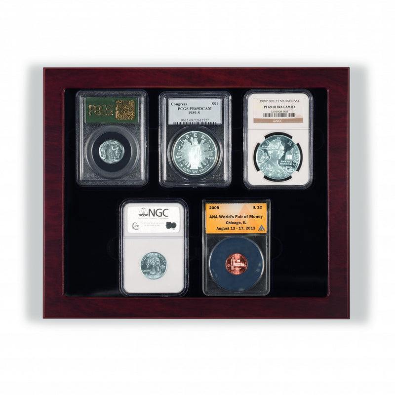 VOLTERRA COIN CASES FOR CERTIFIED COIN HOLDERS (SLABS) image 1
