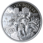 2019 Silver Dollar D-Day Coin image 0