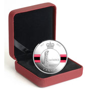 1 oz. Pure Silver Coloured Coin - Canadian Honours: Sacrifice Medal - Mintage: 5,500 (2017) image 2