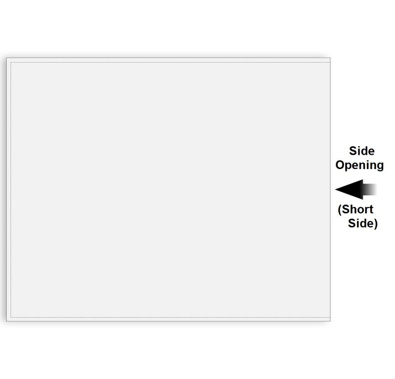 Postcard Sleeves Continental Size Mediumweight-Side Open-Pack of 50 image 1