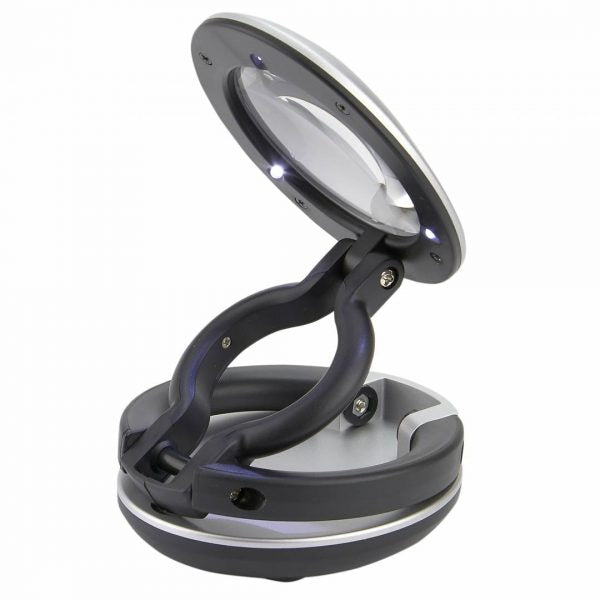 LM-10 DeskBrite™ Mini Magnifier & Desk Lamp great for any workplace image 7