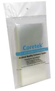 Coretek Museum Grade Currency Holders - Small, Medium and Large image 0