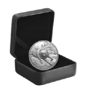 2025 $20 ULTRA-HIGH RELIEF FINE SILVER COIN - GREAT HUNTERS: GREY WOLF image 2