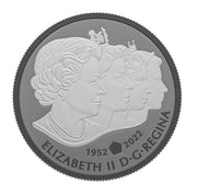 2022 $20 FINE SILVER COIN - QUEEN ELIZABETH II'S ROYAL CYPHER image 1