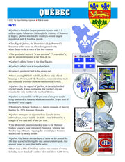 CANADA, ONTARIO AND QUEBEC GRANDE ALBUMS WITH 'EXCLUSIVE' BONUS FACT SHEET IN ENGLISH OR FRENCH image 11