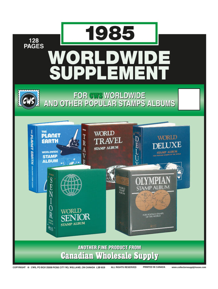 CWS WORLDWIDE SUPPLEMENTS – MADE IN CANADA FOR COLLECTORS WHO DEMAND MORE image
