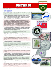 CANADA, ONTARIO AND QUEBEC GRANDE ALBUMS WITH 'EXCLUSIVE' BONUS FACT SHEET IN ENGLISH OR FRENCH image 9