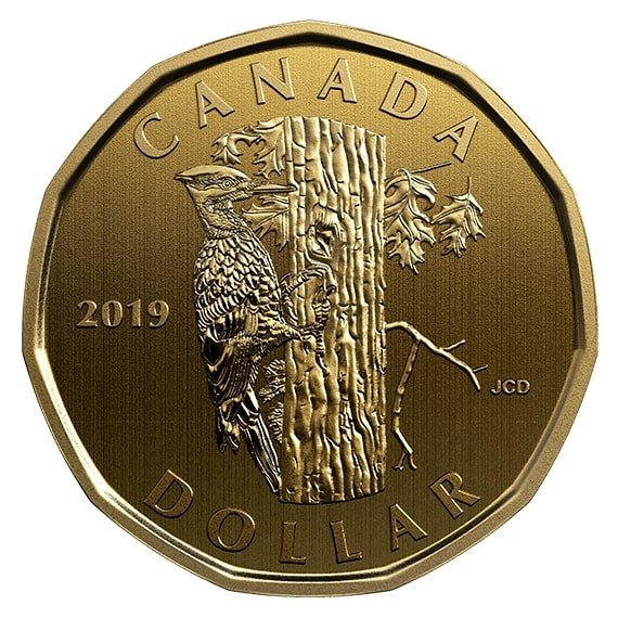 2019 CANADA SPECIMEN SET PILEATED WOODPECKER image 1