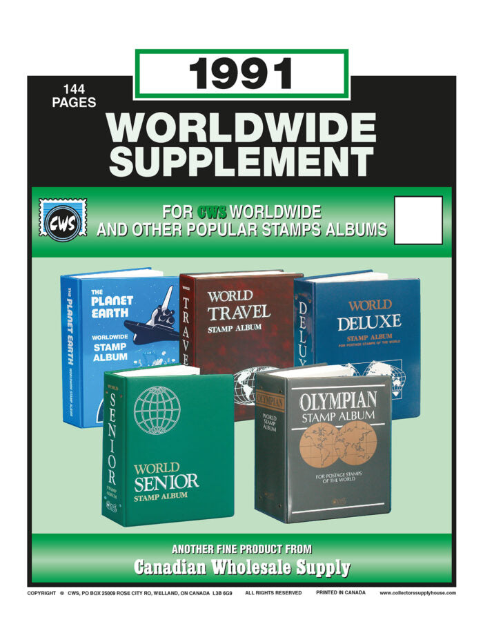 CWS WORLDWIDE SUPPLEMENTS – MADE IN CANADA FOR COLLECTORS WHO DEMAND MORE image