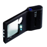 "6-in-1" LED pocket magnifier and 15x microscope image 1