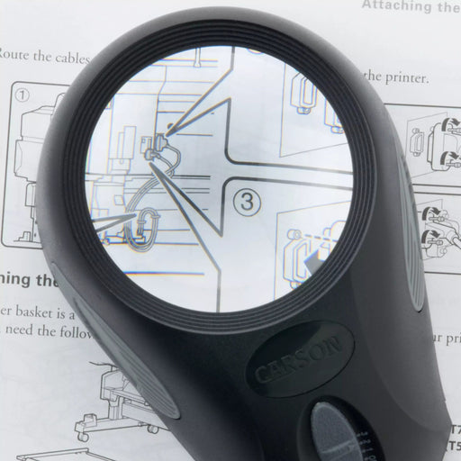 Ultra 5x LED Lighted Stand Loupe Magnifier with 3 Brightness Settings image 0