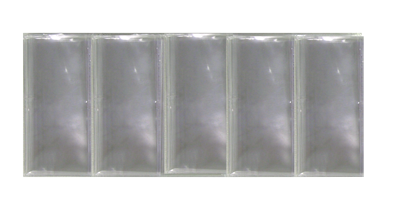 CAPSULES, TUBES, SLEEVES AND DISPLAY CASES FOR SILVER BARS - 5 OZ BAR SLEEVES image