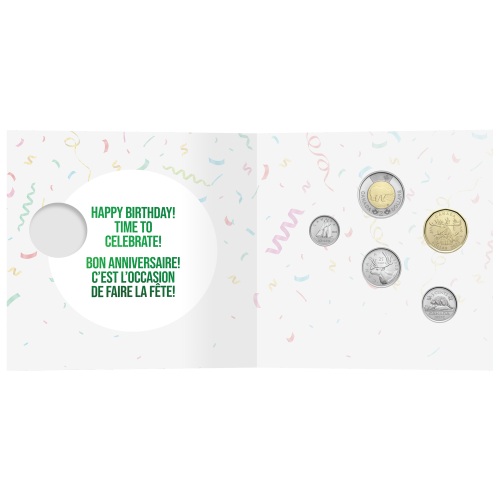 Birthday Five-Coin Gift Card Set (2023) image 1