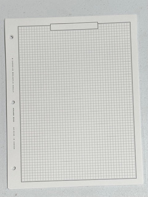 SUPERB Pages  Quad-Ruled Album Pages